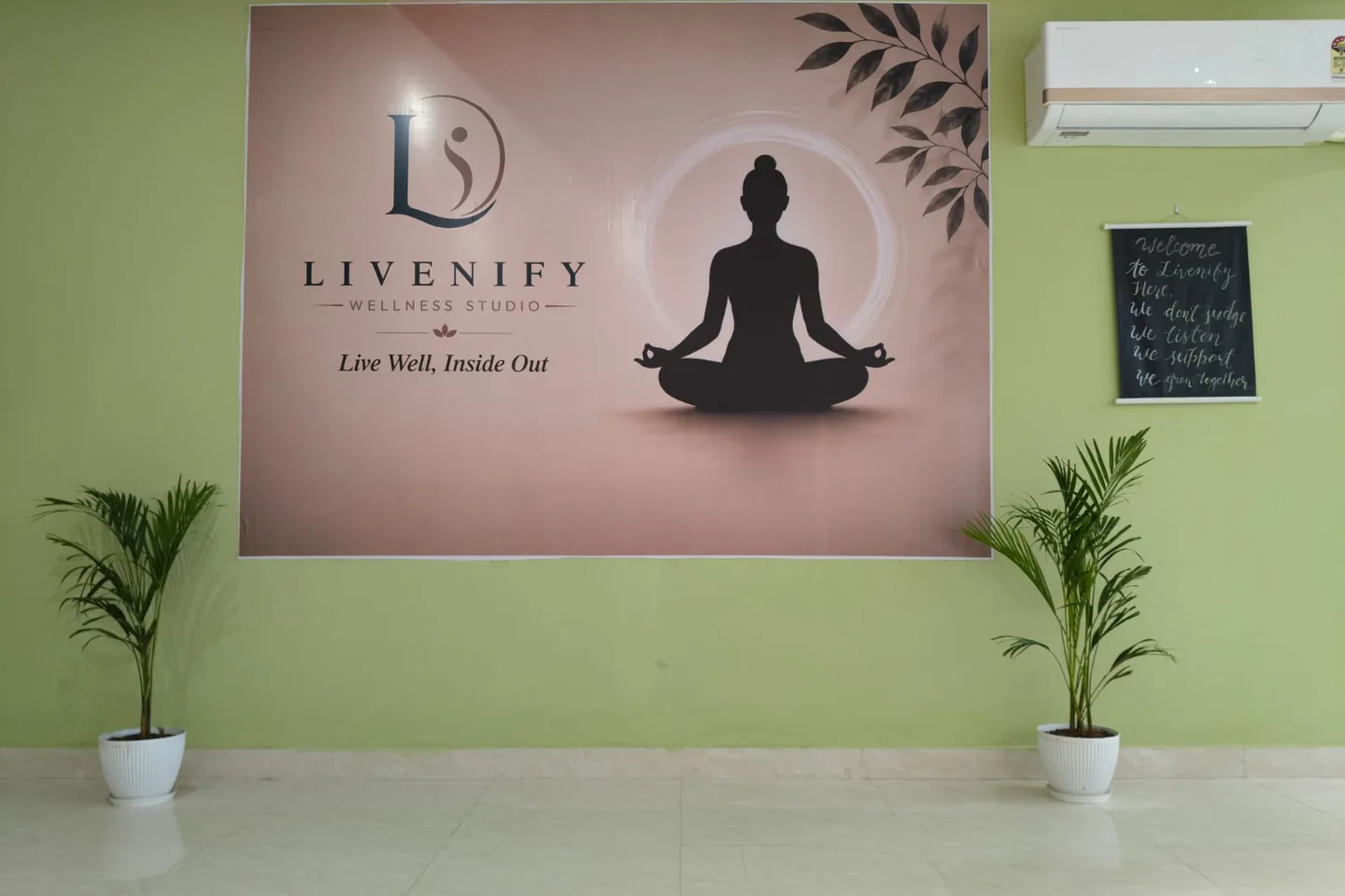 Inside the Livenify Wellness Studio in Jaipur